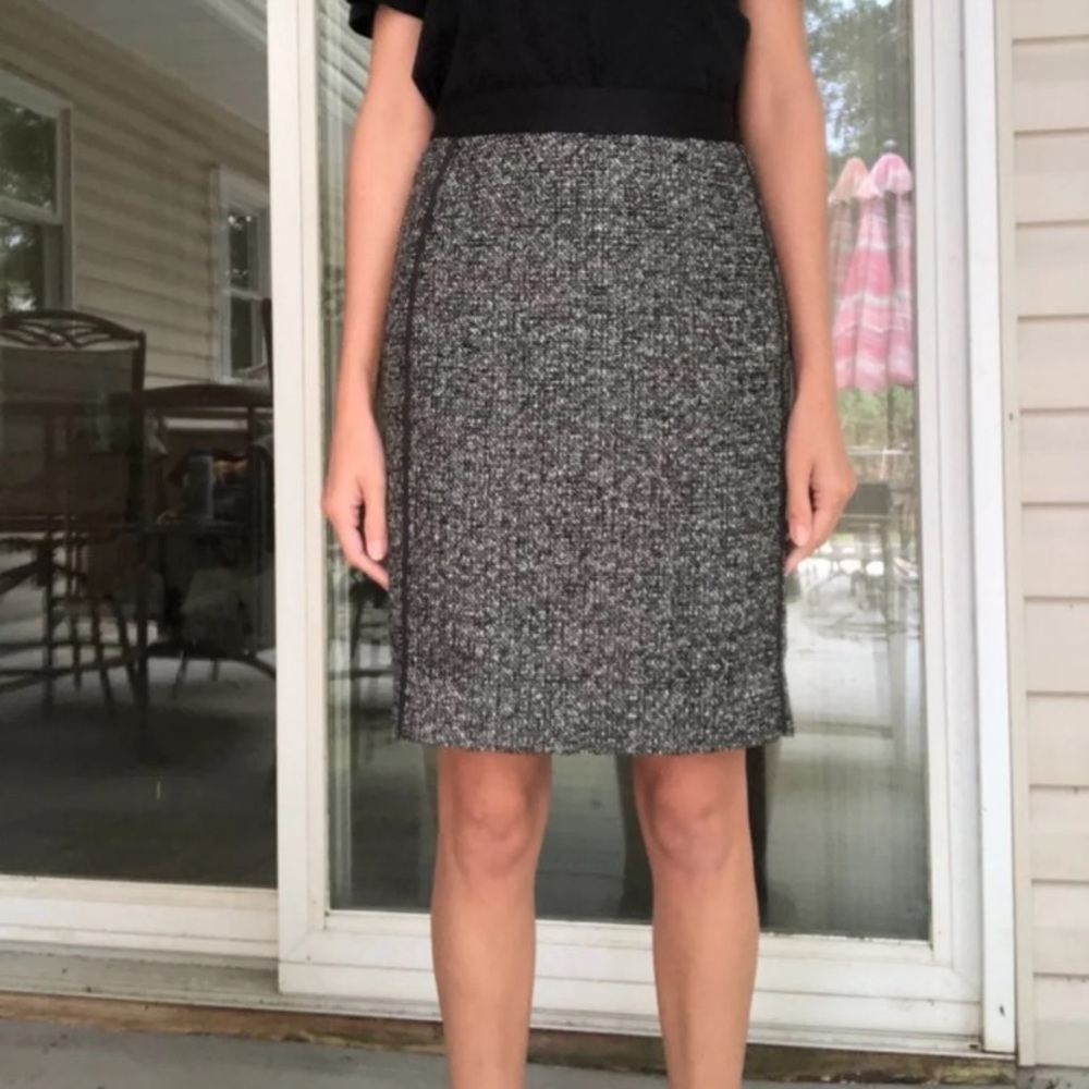 Tweed JCrew Pencil Skirt